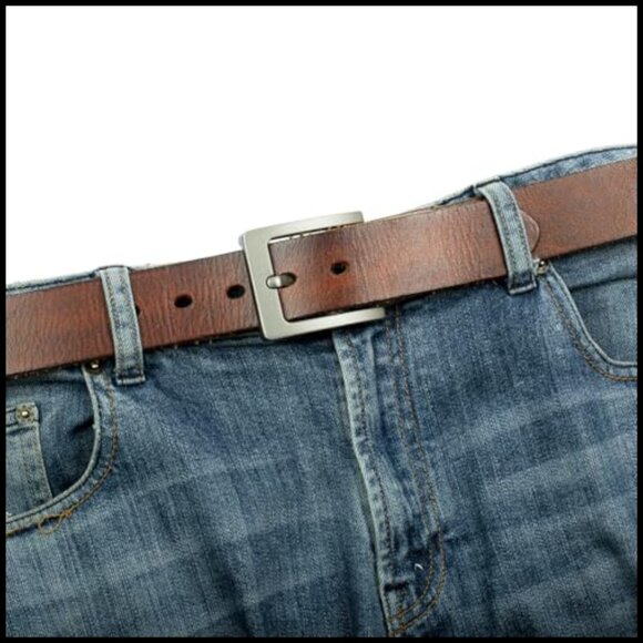 Single Prong Belt Buckle Replacement Heavy Duty Alloy Zinc 1.5\